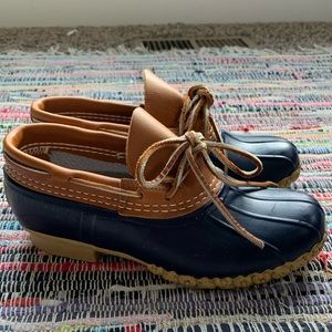 L.L. Bean Blue Duck Shoe, Short Duck Boot, size 6